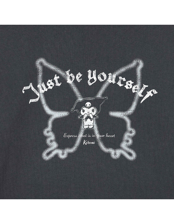 GU X SANRIO WOMEN KUROMI GRAPHIC T