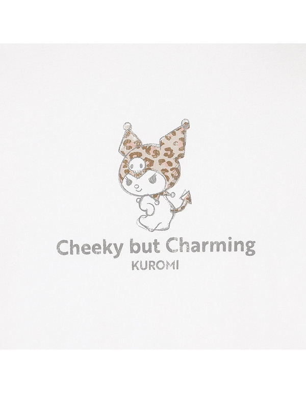 GU X SANRIO WOMEN KUROMI GRAPHIC T