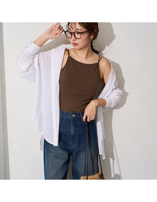 FREAKS STORE BUILT-IN BRA STRAP CAMISOLE [LIMITED EDITION]