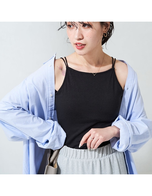 FREAKS STORE BUILT-IN BRA STRAP CAMISOLE [LIMITED EDITION]
