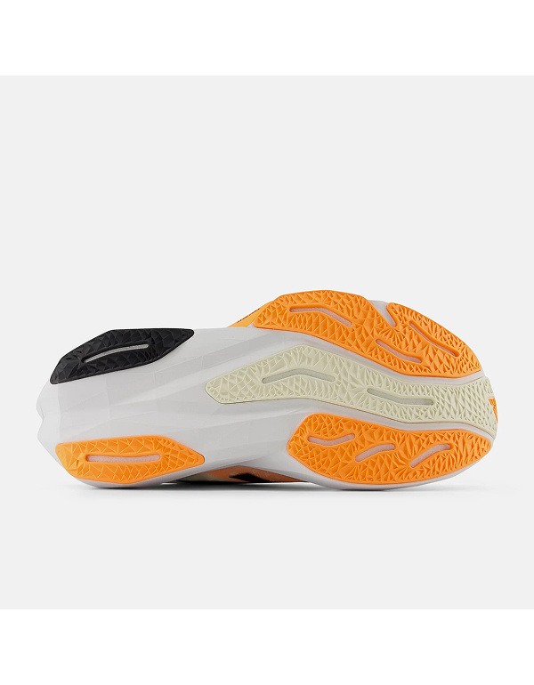 NEW BALANCE FUELCELL REBEL V4 WHITE WITH ANGORA AND HOT MANGO