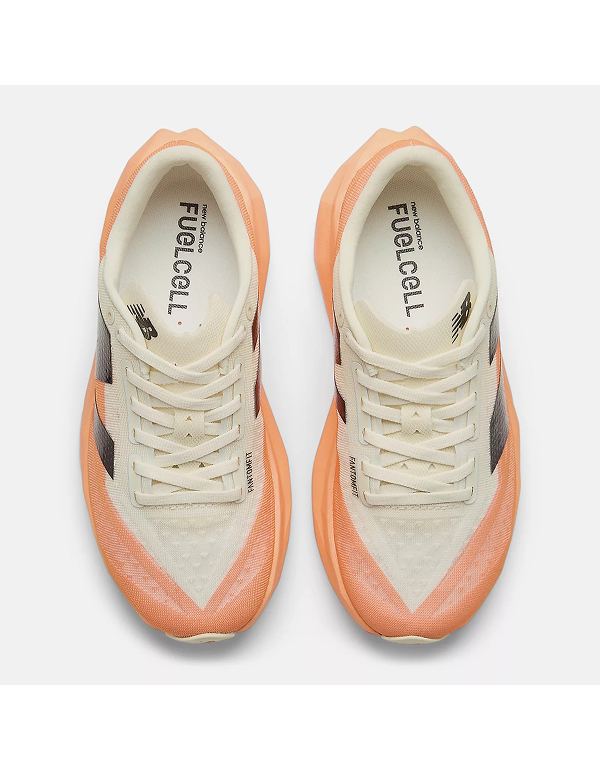 NEW BALANCE FUELCELL REBEL V4 HOT MANGO WITH ANGORA AND BLACK