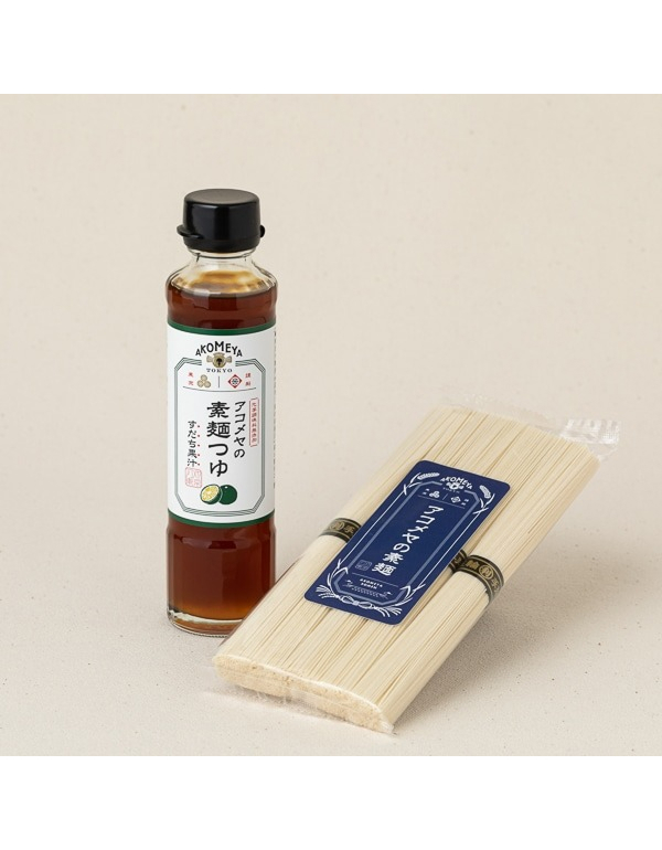 아코메야 도쿄 소면쯔유 스다치(영귤)맛 3개 세트