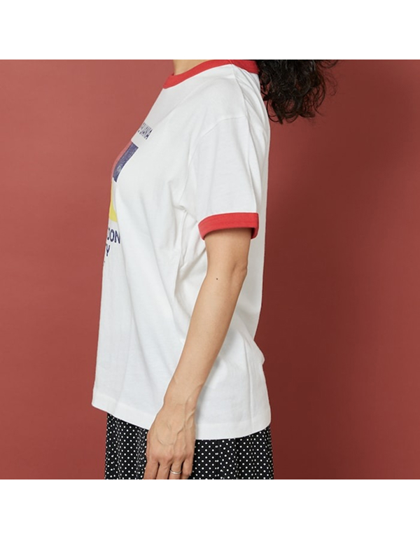 FREAKSTORE USED ESSENCE PRINT T-SHIRT RINGA