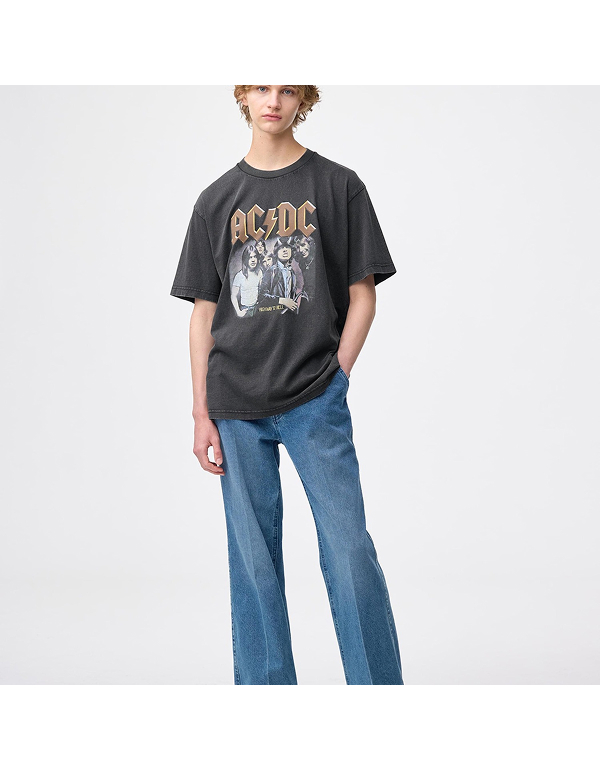 GU WASHED GRAPHIC T MUSIC