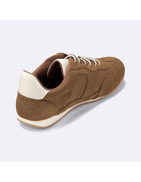 GU WOMENS DOUBLE SHOELACE FLAT SNEAKERS 3COLOR
