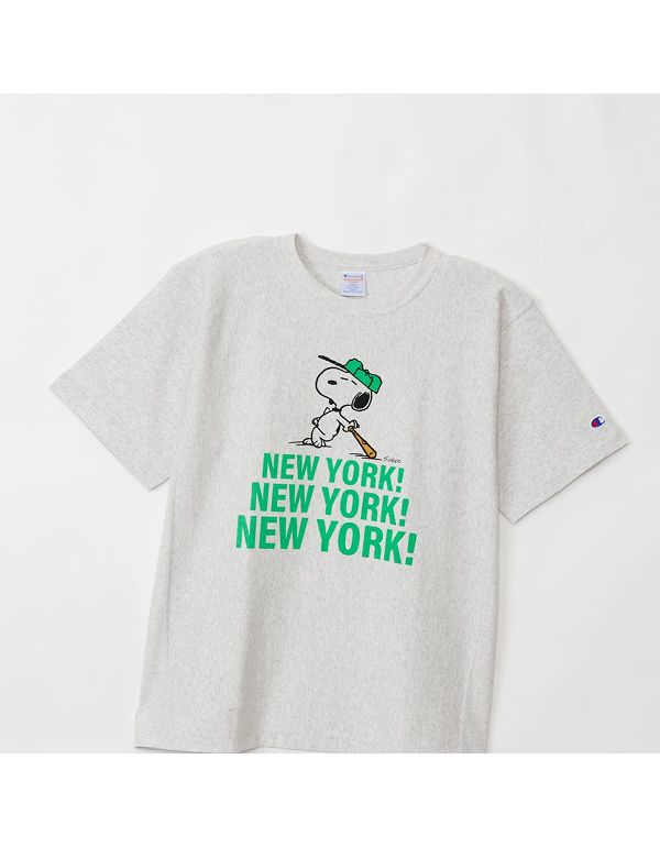 CHAMPION X REVERSE WEAVE SNOOPY SHORT SLEEVE T SHIRT 25SS C3 B352