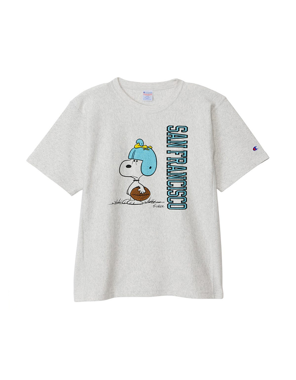 CHAMPION X REVERSE WEAVE SNOOPY SHORT SLEEVE T SHIRT 25SS C3 B351