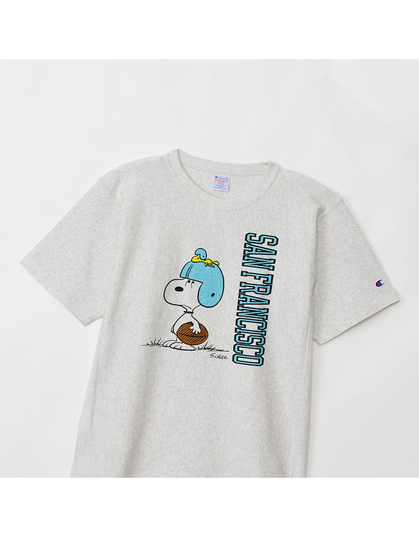 CHAMPION X REVERSE WEAVE SNOOPY SHORT SLEEVE T SHIRT 25SS C3 B351