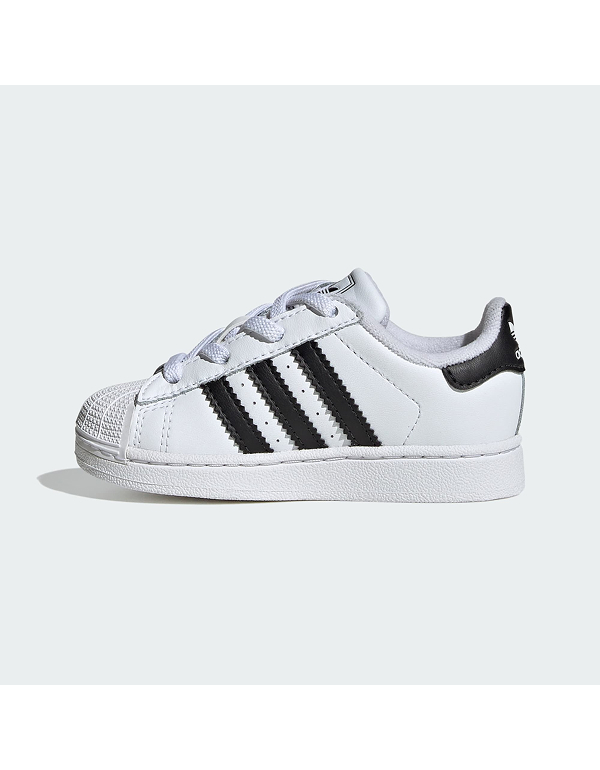 ADIDAS BABY SUPERSTAR II COMFORT CLOSURE ELASTIC LACE SHOES 2COLOR