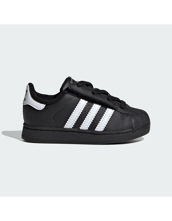 ADIDAS BABY SUPERSTAR II COMFORT CLOSURE ELASTIC LACE SHOES 2COLOR