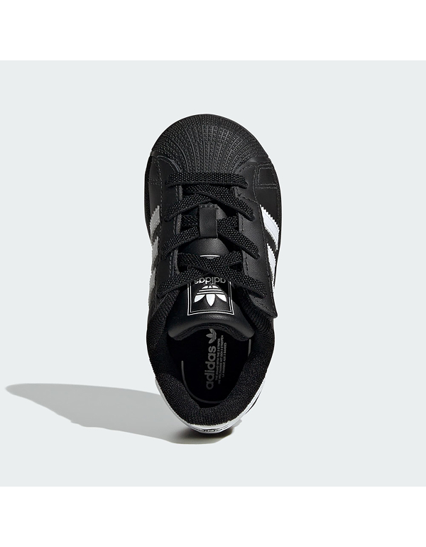 ADIDAS BABY SUPERSTAR II COMFORT CLOSURE ELASTIC LACE SHOES 2COLOR
