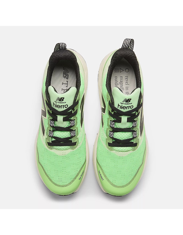 NEWBALANCE FRESH FOAM X HIERRO V9 ELECTRIC JADE WITH BLACK
