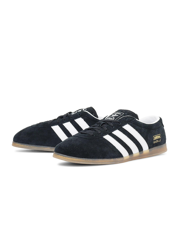 ADIDAS WOMEN GAZELLE LO PRO W CBLACK FTWWHT GUM
