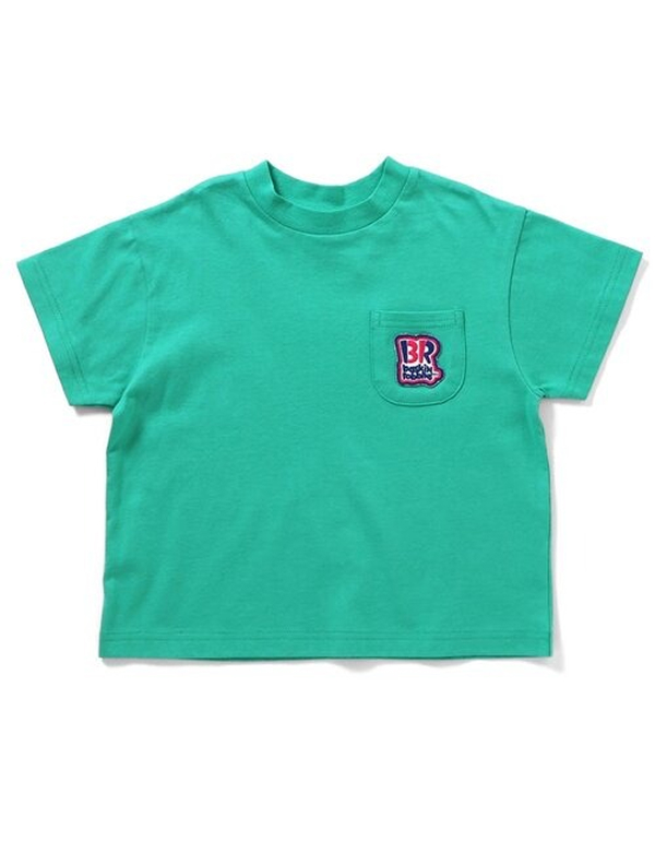 BREEZE X BASKINROBBINS31 KIDS BACKPRINT T SHIRTS 4COLOR