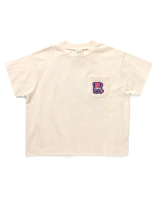 BREEZE X BASKINROBBINS31 KIDS BACKPRINT T SHIRTS 4COLOR