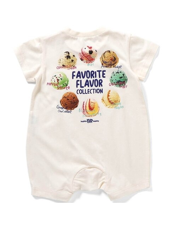 BREEZE X BASKINROBBINS31 KIDS ASSORTED ROMPERS 3COLOR