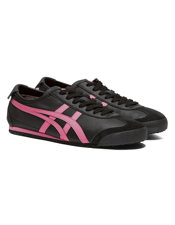 ONITSUKA TIGER UNISEX MEXICO66 BLACK DRAGONFRUIT