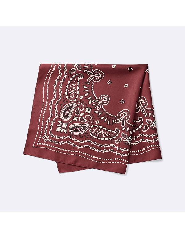GU PAISLEY SCARF