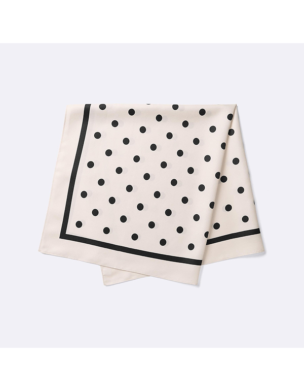 GU DOTTED SCARF