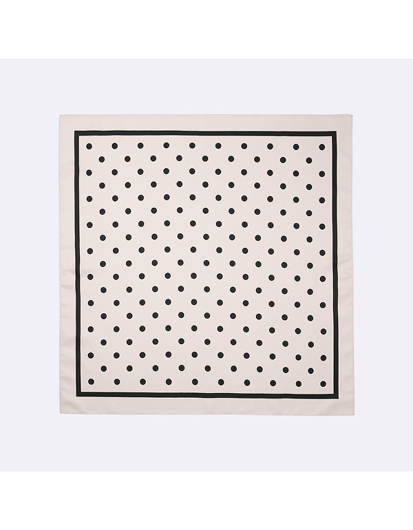 GU DOTTED SCARF