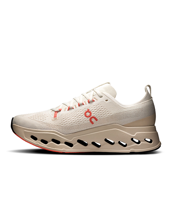 ON MENS CLOUDSURFER MAX IVORY SALMON