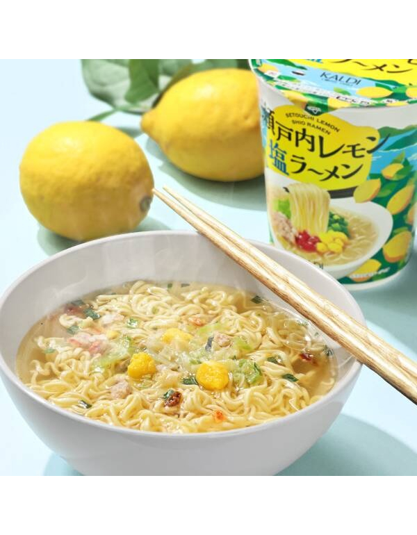 칼디오리지널 세토우치 레몬소금 컵라면 3개입