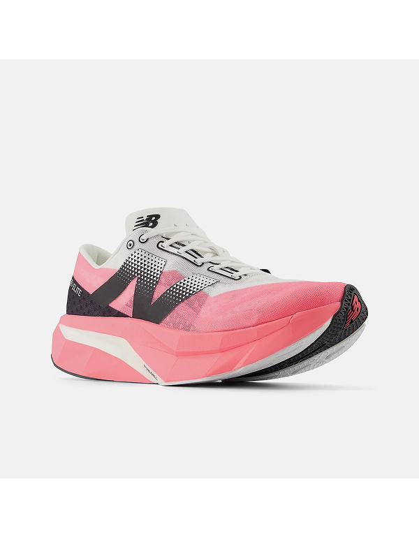 NEWBALANCE WOMEN FUELCELL SUPERCOMP ELITE V4 ULTRA PINK WITH WHITE AND BLACK