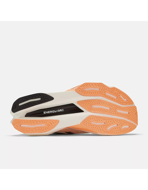 NEWBALANCE WOMEN FUELCELL SUPERCOMP ELITE V4 WHITE WITH ANGORA AND HOT MANGO