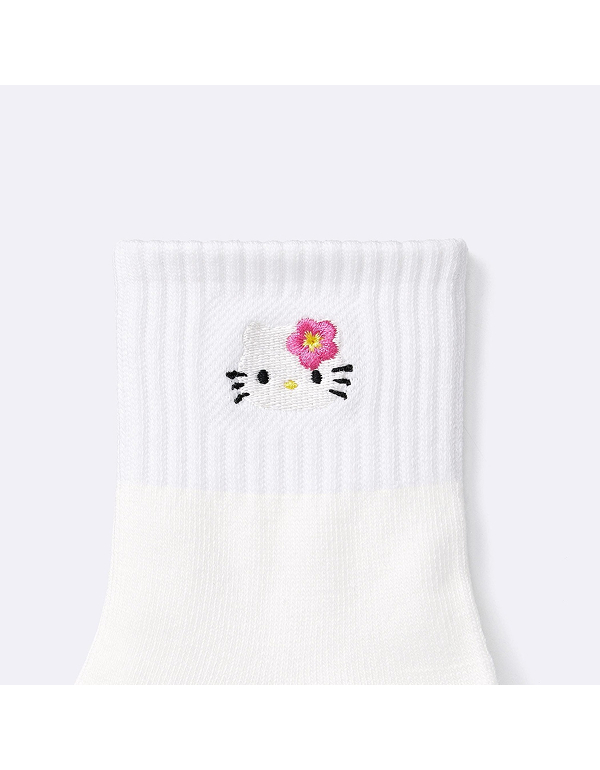GU X SANRIO WOMEN CHARACTER SOCKS 3CHARACTER