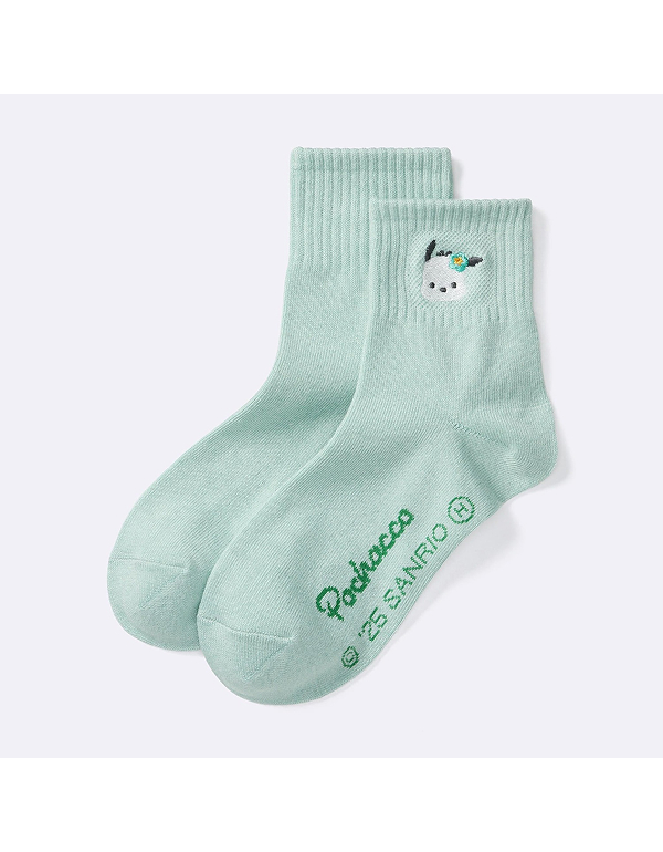 GU X SANRIO WOMEN CHARACTER SOCKS 3CHARACTER