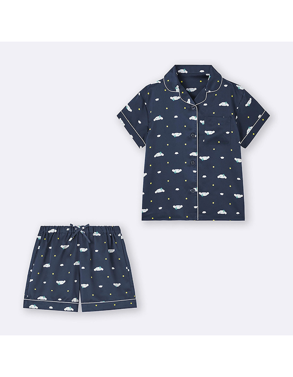 GU X SANRIO KIDS CHARACTER PAZAMA 3CHARACTER