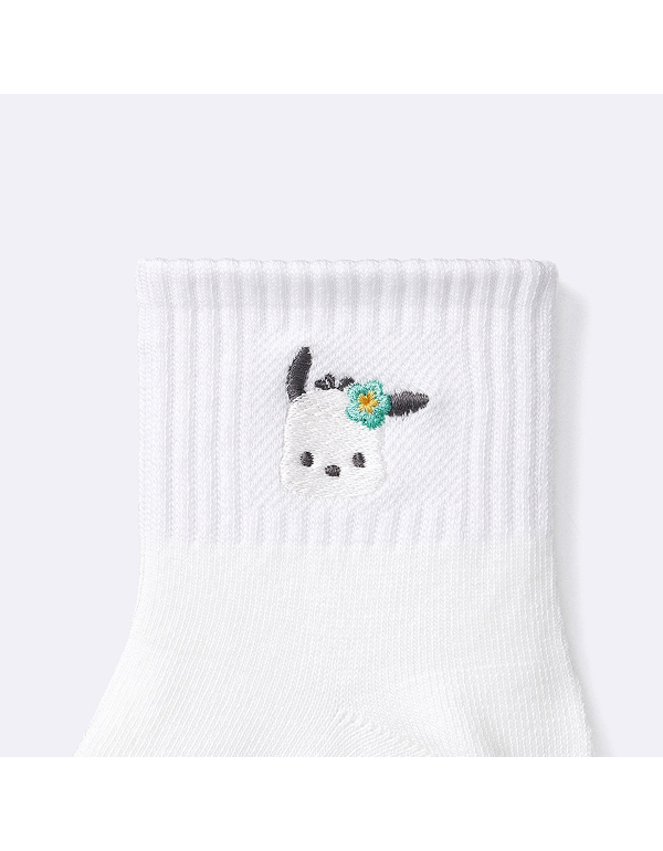 GU X SANRIO KIDS CHARACTER SOCKS 3CHARACTER