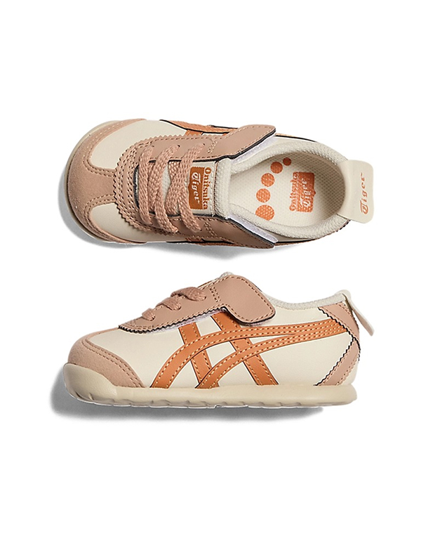 ONITSUKATIGER BABY MEXICO 66 BROWN BIRCH RUST ORANGE