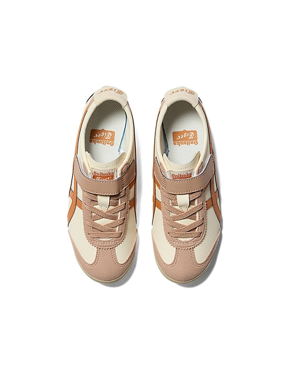 ONITSUKATIGER KIDS MEXICO 66 BROWN BIRCH RUST ORANGE