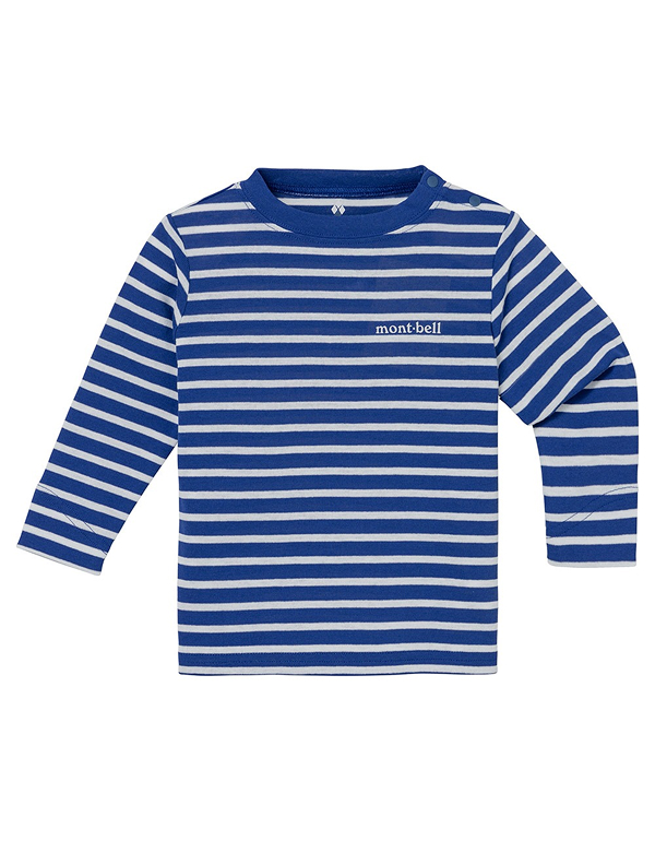 MONTBELL BABY BORDER LONGSLEEVE T 3COLOR
