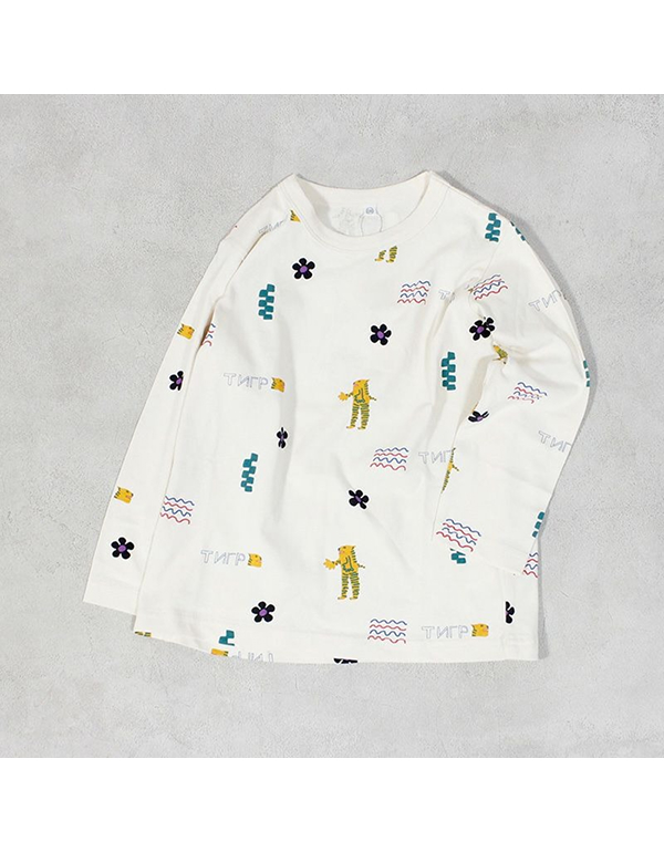 MARKEYS ALL-OVER PRINT LONG SLEEVE TEE 10COLOR