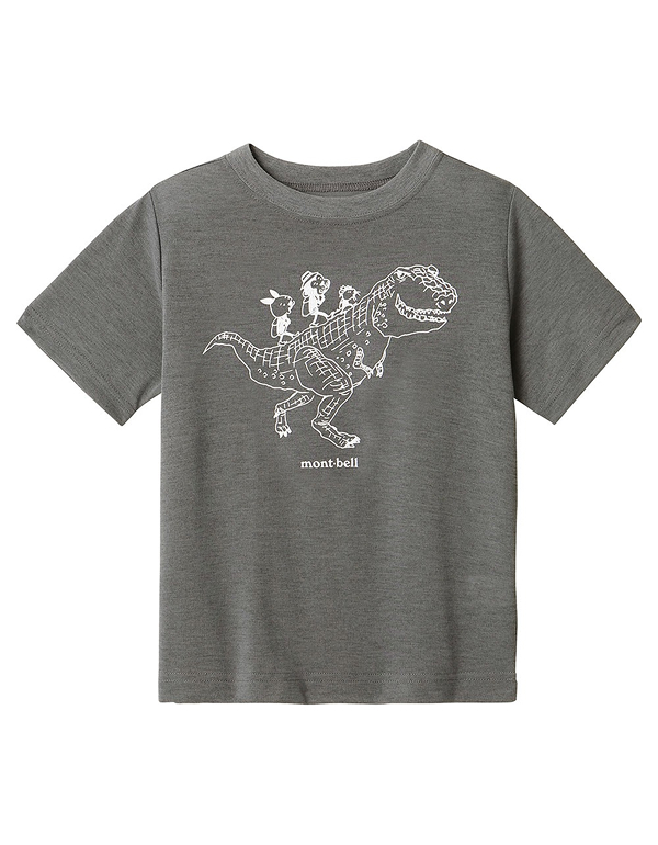 (100-120) MONTBELL KIDS WIC T DINOSAURS AND ANIMALS 2COLOR