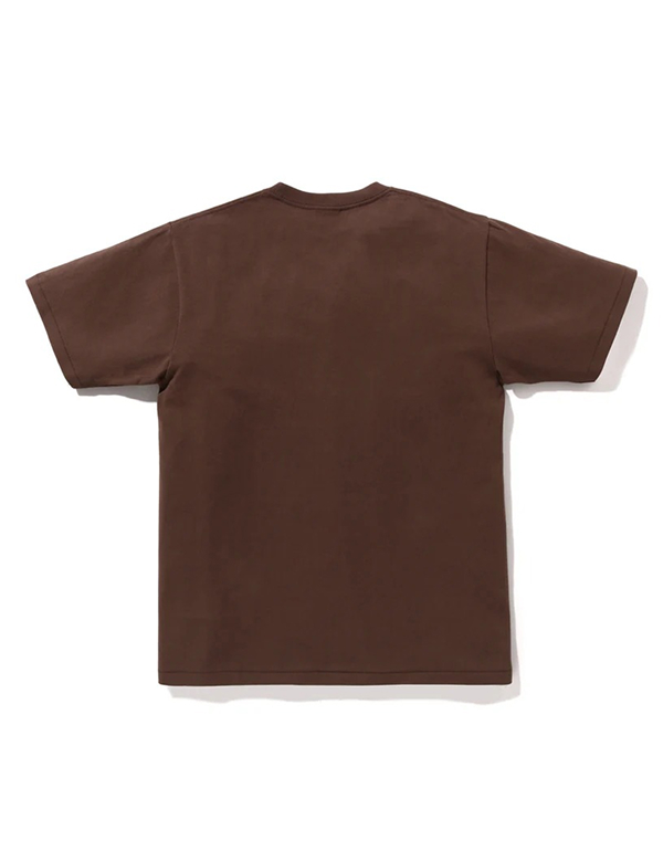 A BATHING APE WILD LEOPARD PATTERN PRIMITIVE LOGO TEE 3COLOR