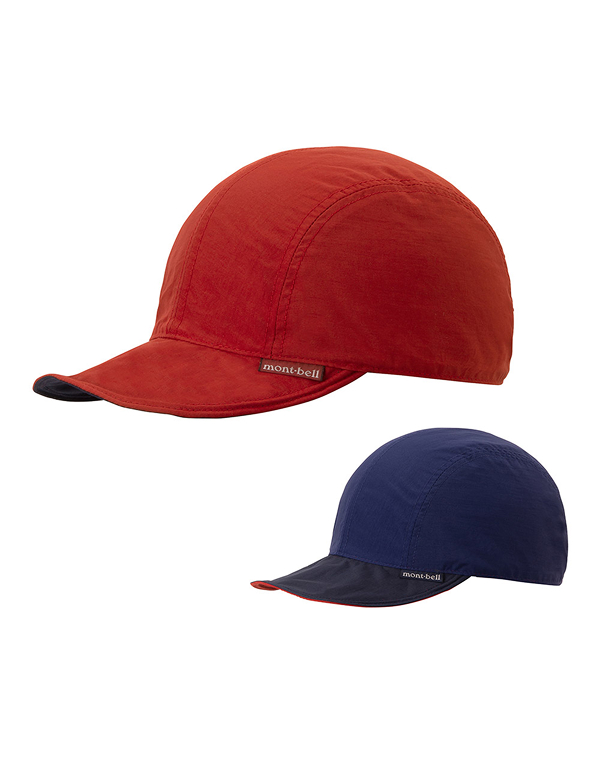 MONTBELL REVERSIBLE BIRD BILL CAP 4COLOR