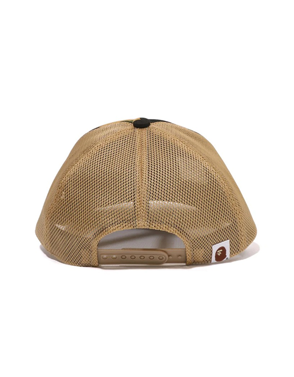 A BATHING APE 1ST CAMO COLLEGE MESH CAP 3COLOR