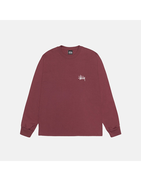 STUSSY BASIC STUSSY LS TEE 4COLOR