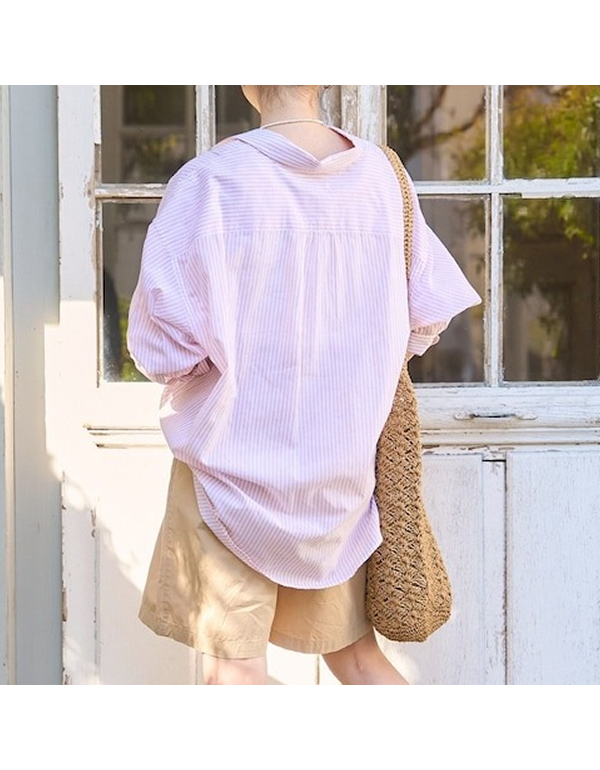 FREAKS STORE INDIA BOIL BASIC LONG SLEEVE SHIRT 2COLOR
