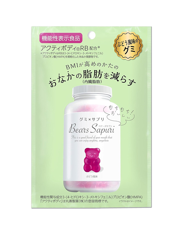 살빠지는 곰 젤리 서플리먼트 60g 3가지맛 3개입