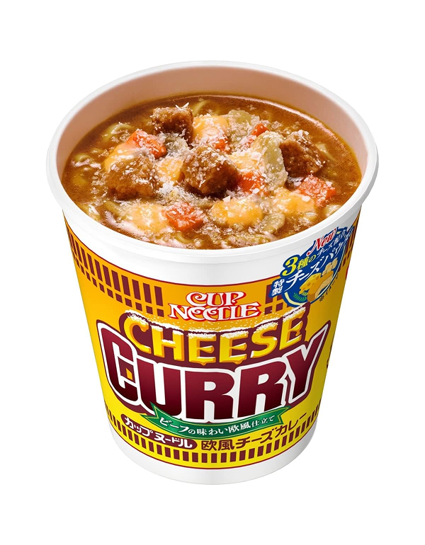 닛신 컵누들 라멘 카레치즈맛 85g 3개입