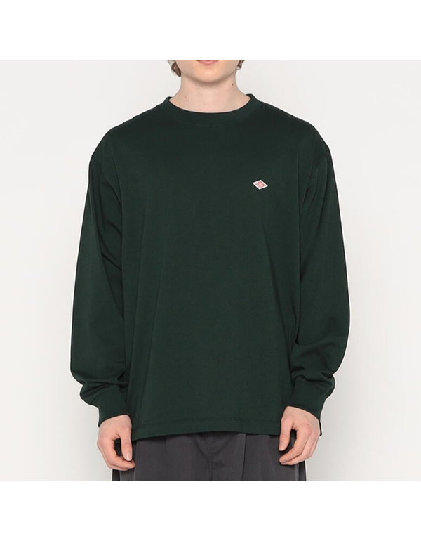 DANTON MENS LONG SLEEVE T-SHIRT PLAIN 7COLOR