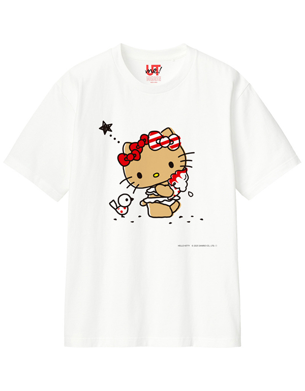 (어른용) 태닝키티 UNIQLO X UT SANRIO HELLO KITTY SUMMER DAYS ICEKITTY