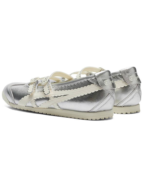 ONITSUKA WOMEN TIGER MEXICO 66 TGRS SILVER CREAM