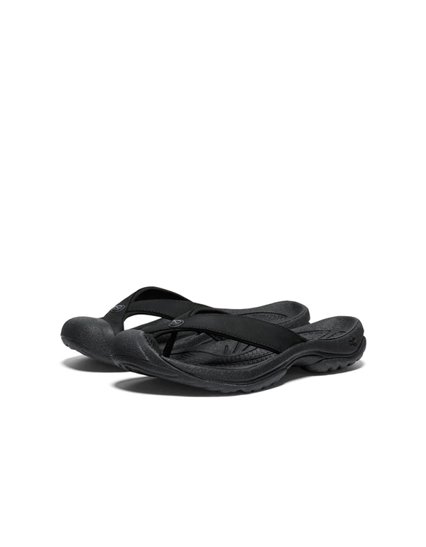 KEEN WOMENS WAIMEA TG SANDALS BLACK BLACK