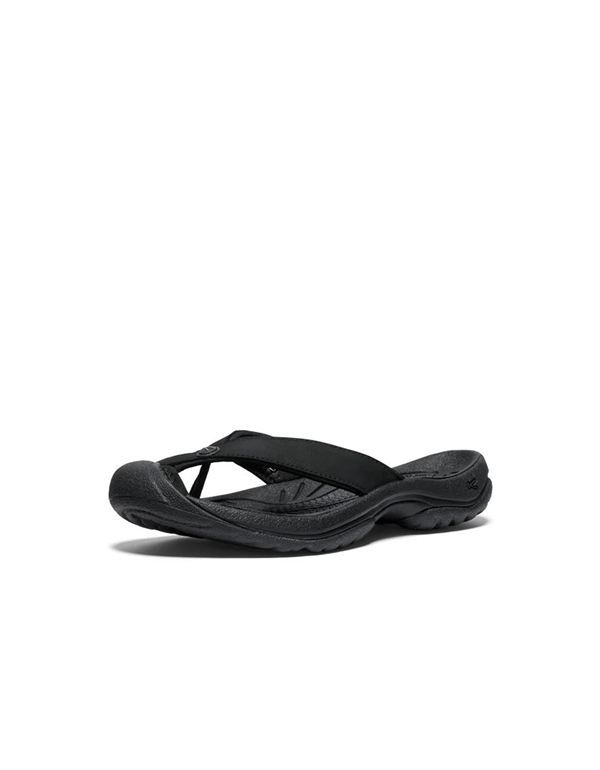 KEEN WOMENS WAIMEA TG SANDALS BLACK BLACK